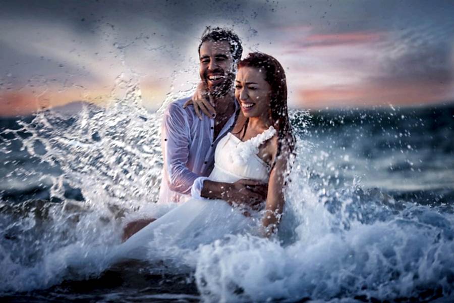 Sahil Düğün Fotoğrafları